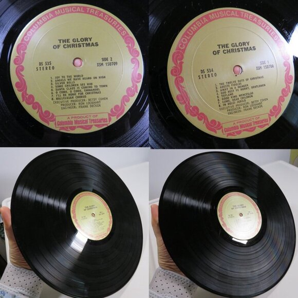 The Glory of Christmas (3) LP Vinyl Records Org.Box Columbia Musical Treasure - Picture 12 of 13